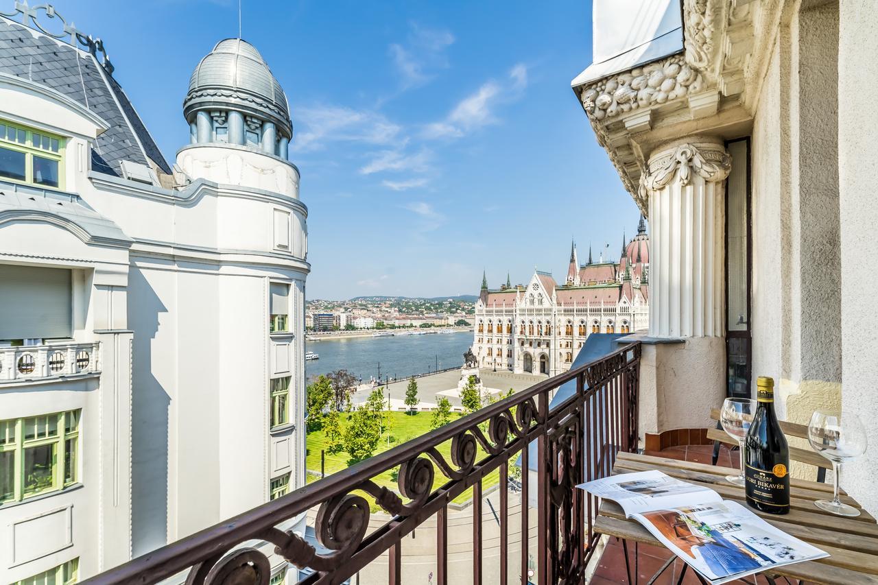 Breathless View Parliament 2 Luxury Suites With Terrace Free Parking Reservation Needed Budapest Exterior photo